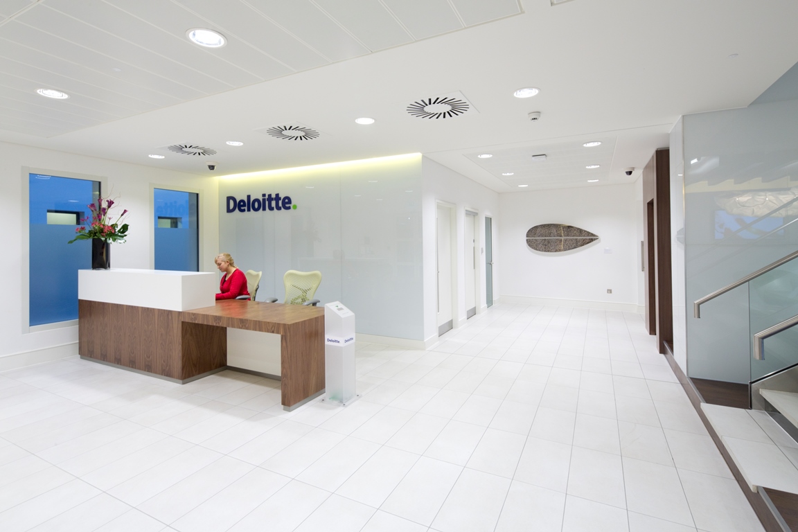 Sharkey Commercial Refit & Refurbishment - Deloitte Offices Interior