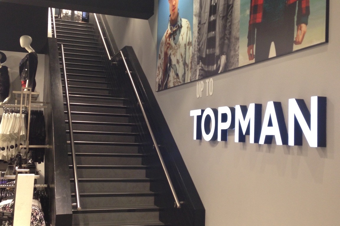 Retail Refit - Topman Interior